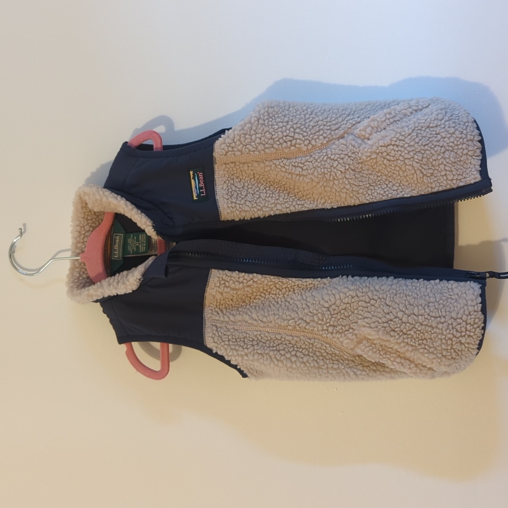 L.L. Bean Fleece Sherpa vest
